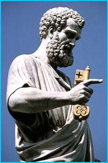ST. PETER HOLDS THE KEY... ORION...THE KEY TO UNLOCKING HIS SECRET HE WAS CRUCIFIED ON THE CROSS FOR... HE POINTS TO THE STAR FORTRESS IN THE EAST